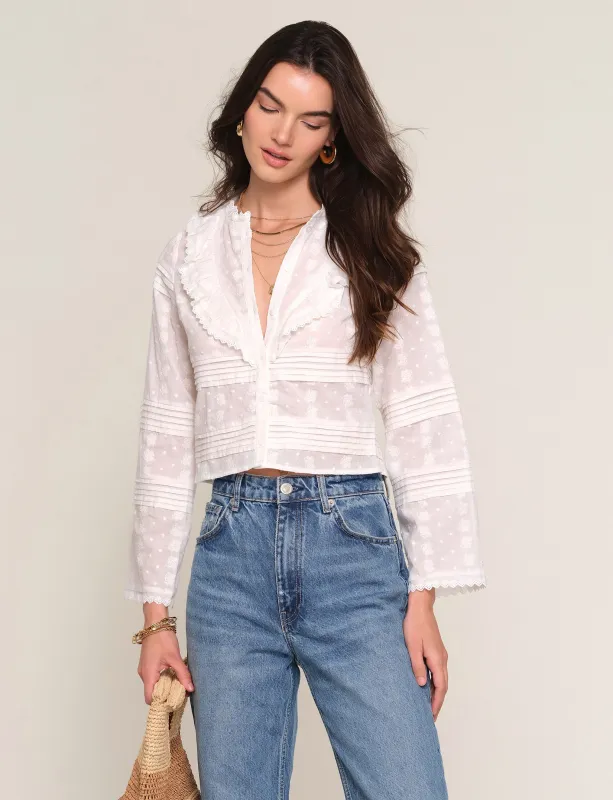 romy top sold by Heartloom