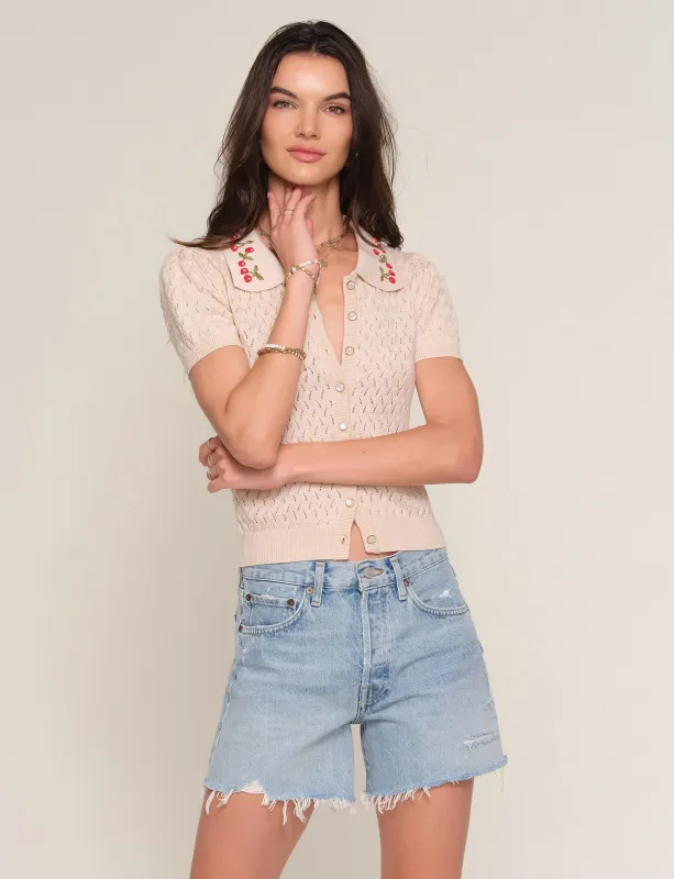 manta cardi made by Heartloom