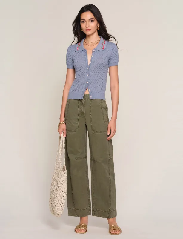 manta cardi made by Heartloom