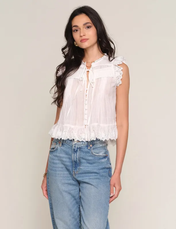 amina top made by Heartloom