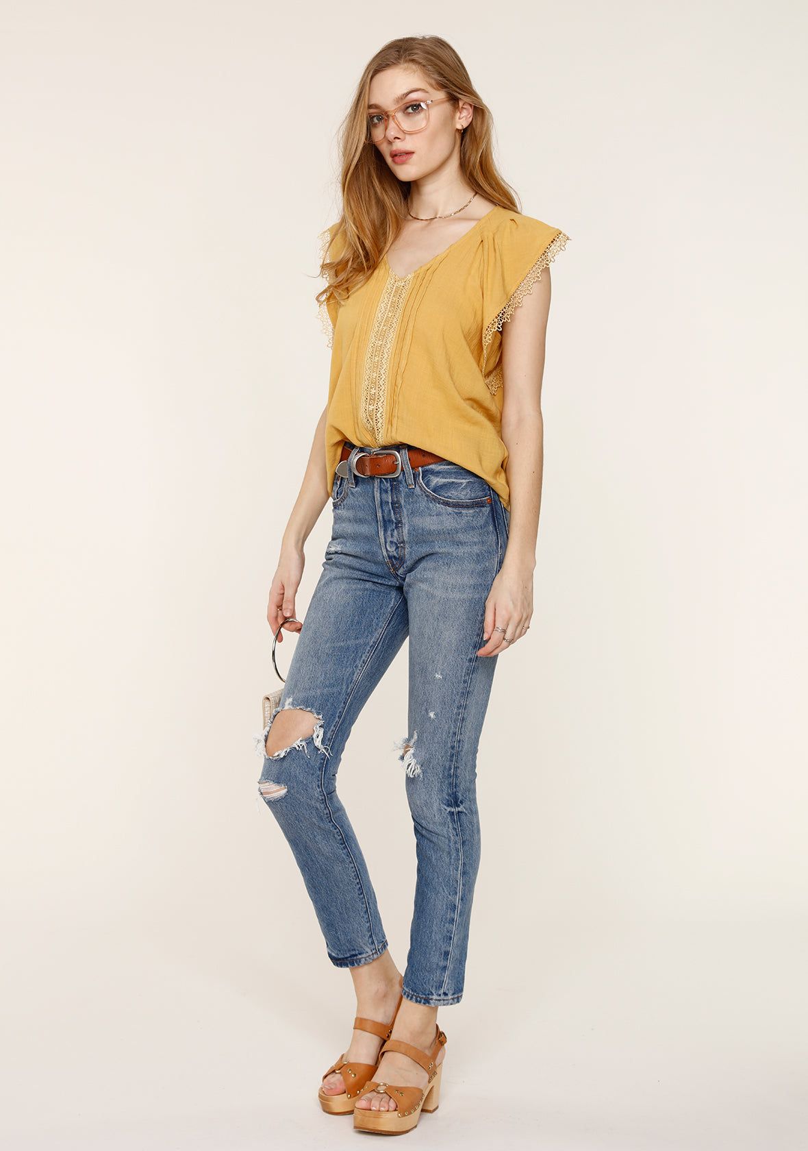 Sybil Top sold by Heartloom product image thumbnail 4