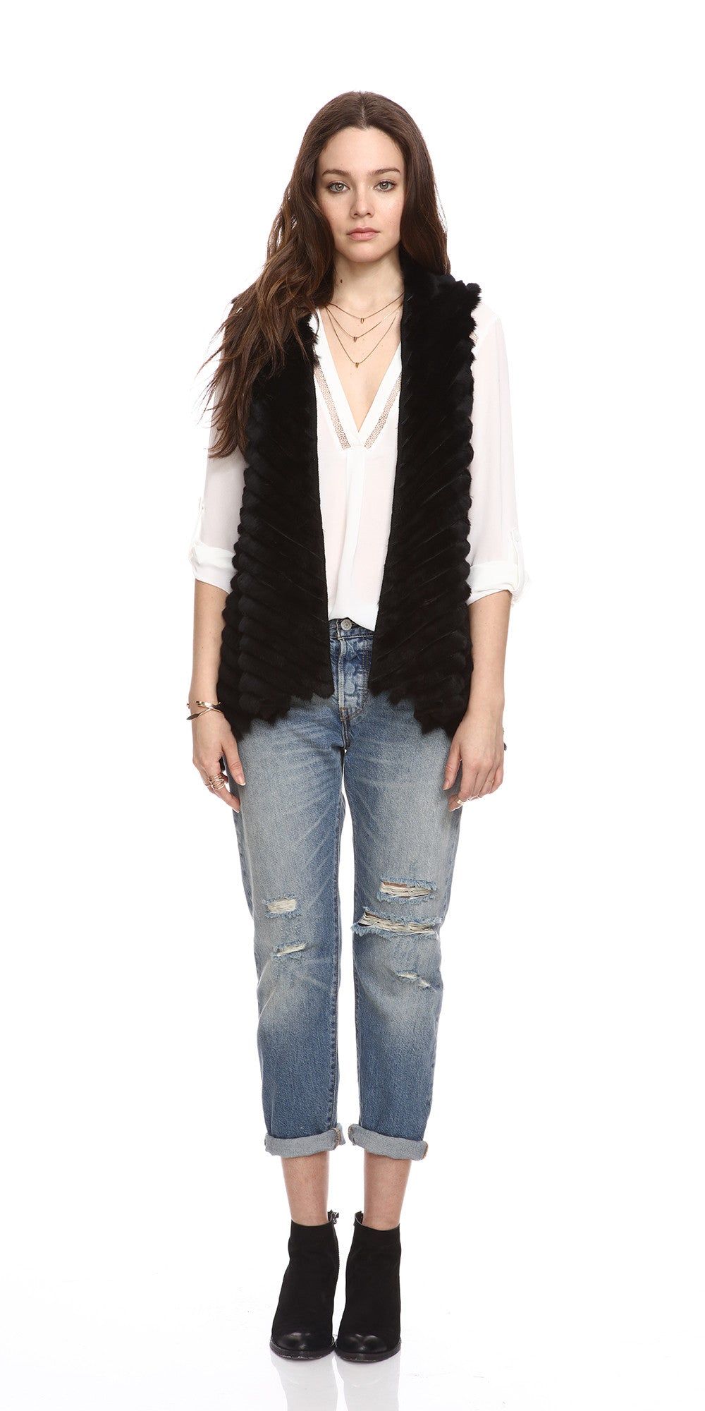 Rey Vest sold by Heartloom product image thumbnail 3