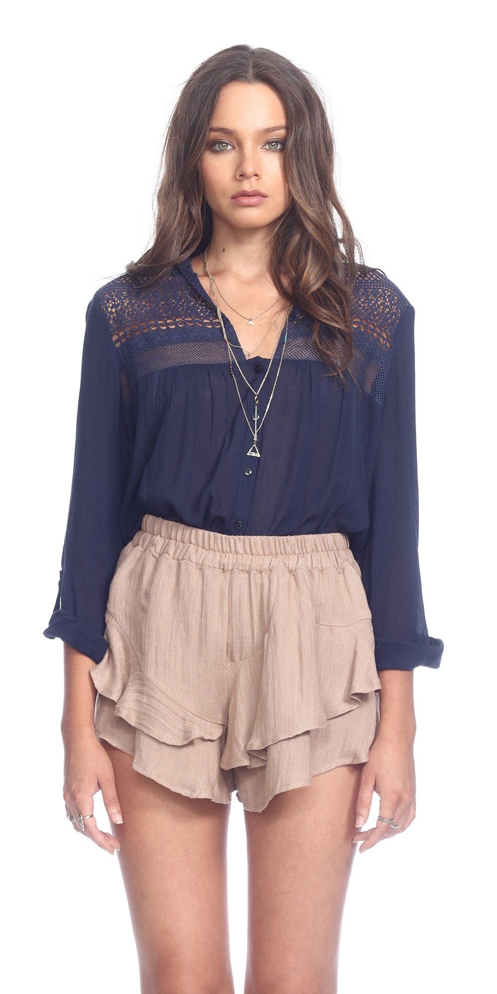 Cassis Shorts sold by Heartloom product image thumbnail 2