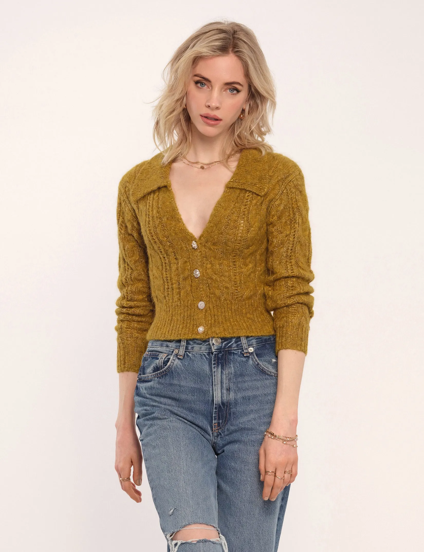 Melody Cardi sold by Heartloom