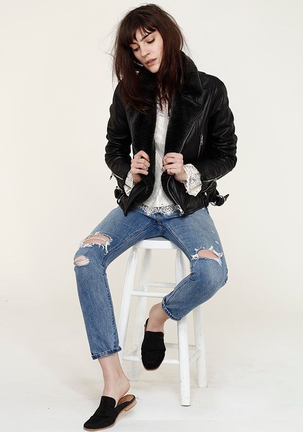 Jackie Moto Jacket sold by Heartloom product image thumbnail 2