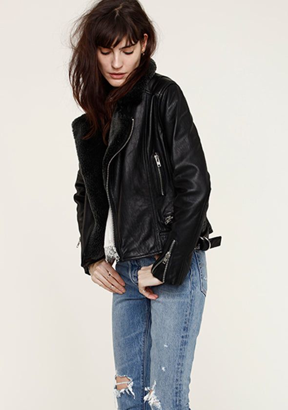 Jackie Moto Jacket sold by Heartloom product image thumbnail 3