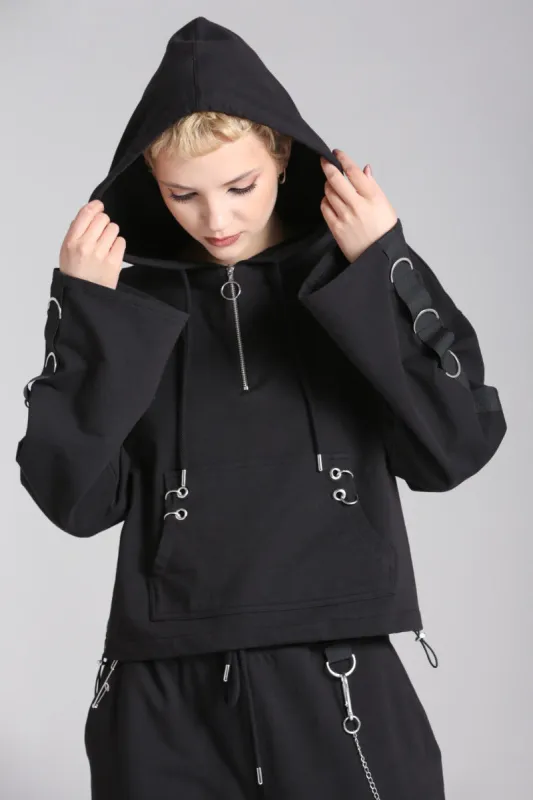 Ramona Hoodie sold by Hell Bunny