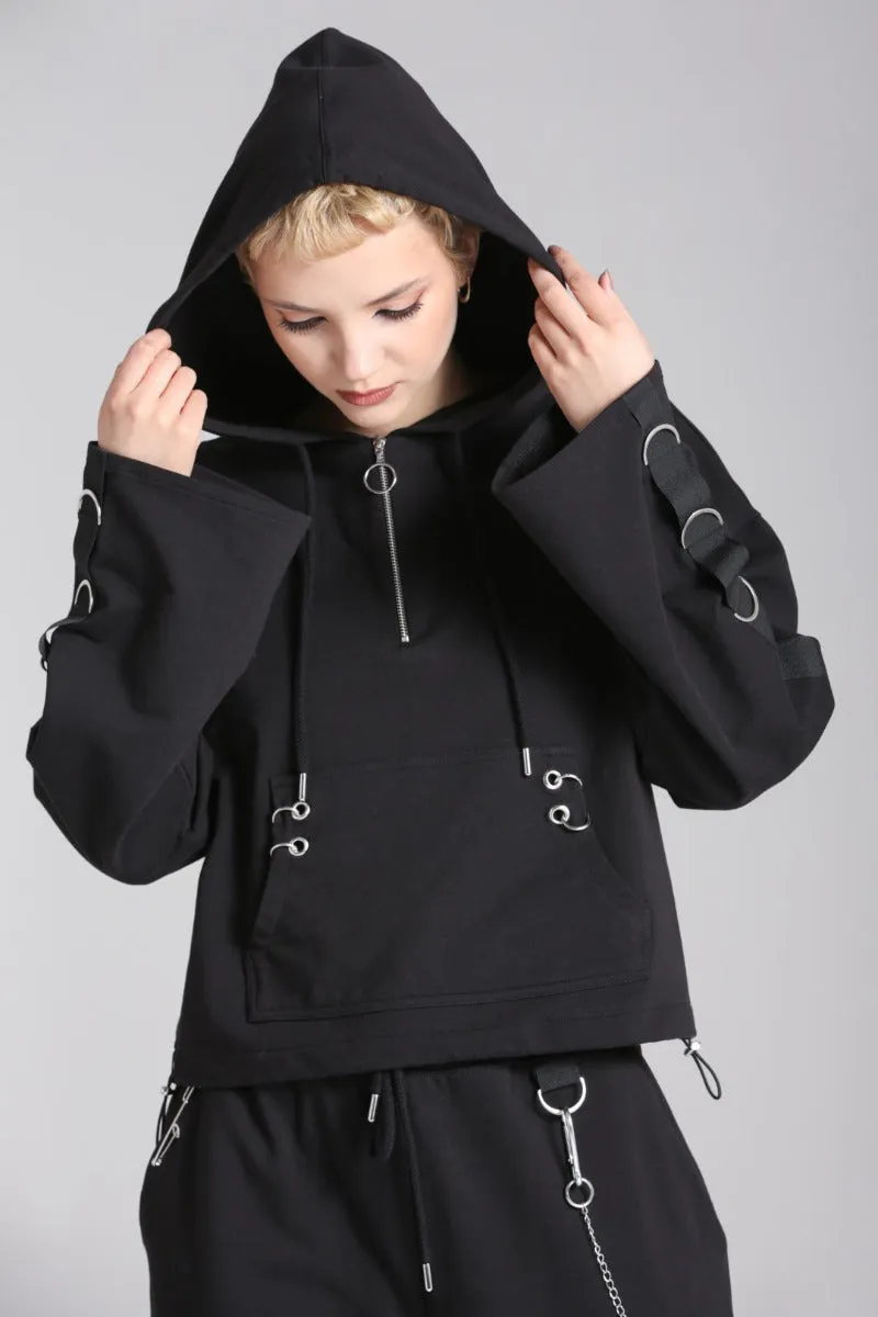 Ramona Hoodie sold by Hell Bunny