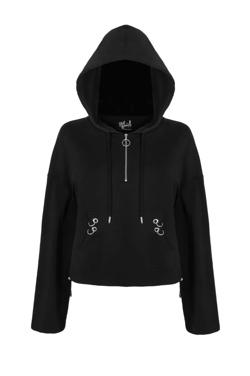 Ramona Hoodie sold by Hell Bunny product image thumbnail 5