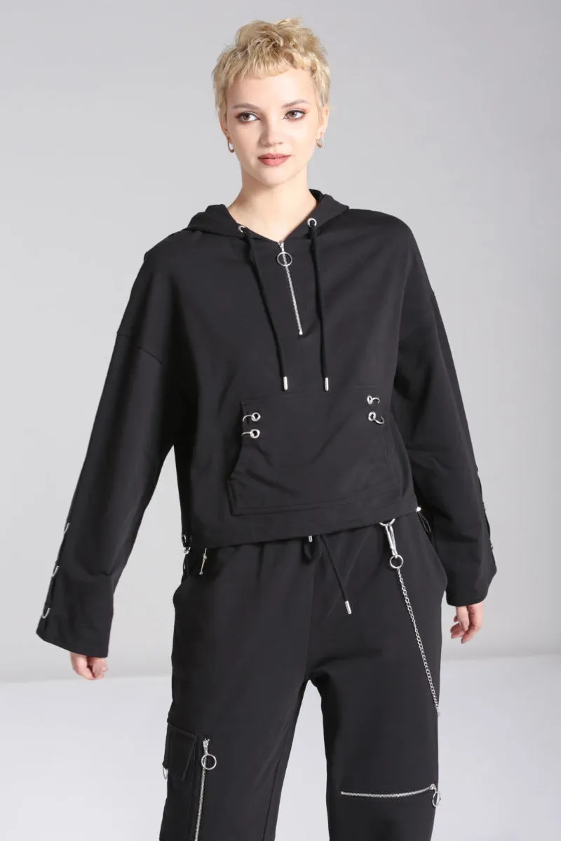 Ramona Hoodie sold by Hell Bunny product image thumbnail 3