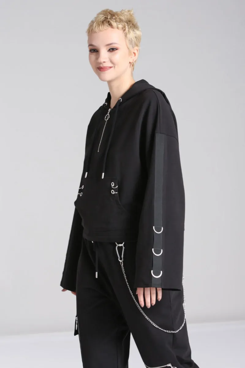 Ramona Hoodie sold by Hell Bunny product image thumbnail 2