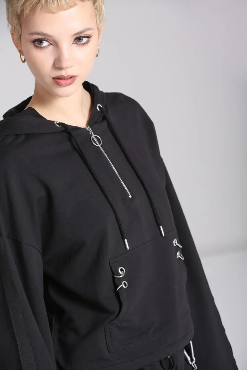 Ramona Hoodie sold by Hell Bunny product image thumbnail 4