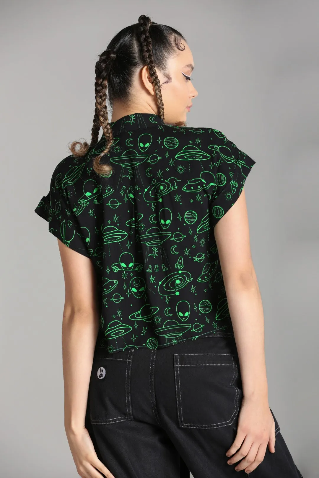 Mulder Shirt sold by Hell Bunny product image thumbnail 4