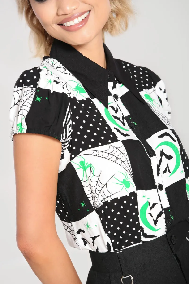 Annie Blouse sold by Hell Bunny product image thumbnail 5
