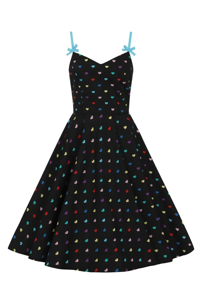 True Love Mid Dress sold by Hell Bunny product image thumbnail 3