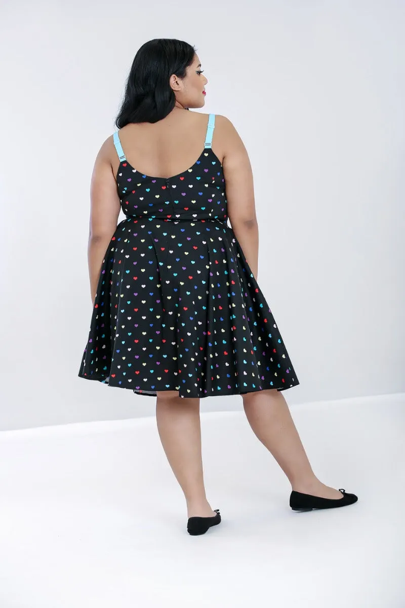 True Love Mid Dress sold by Hell Bunny product image thumbnail 5