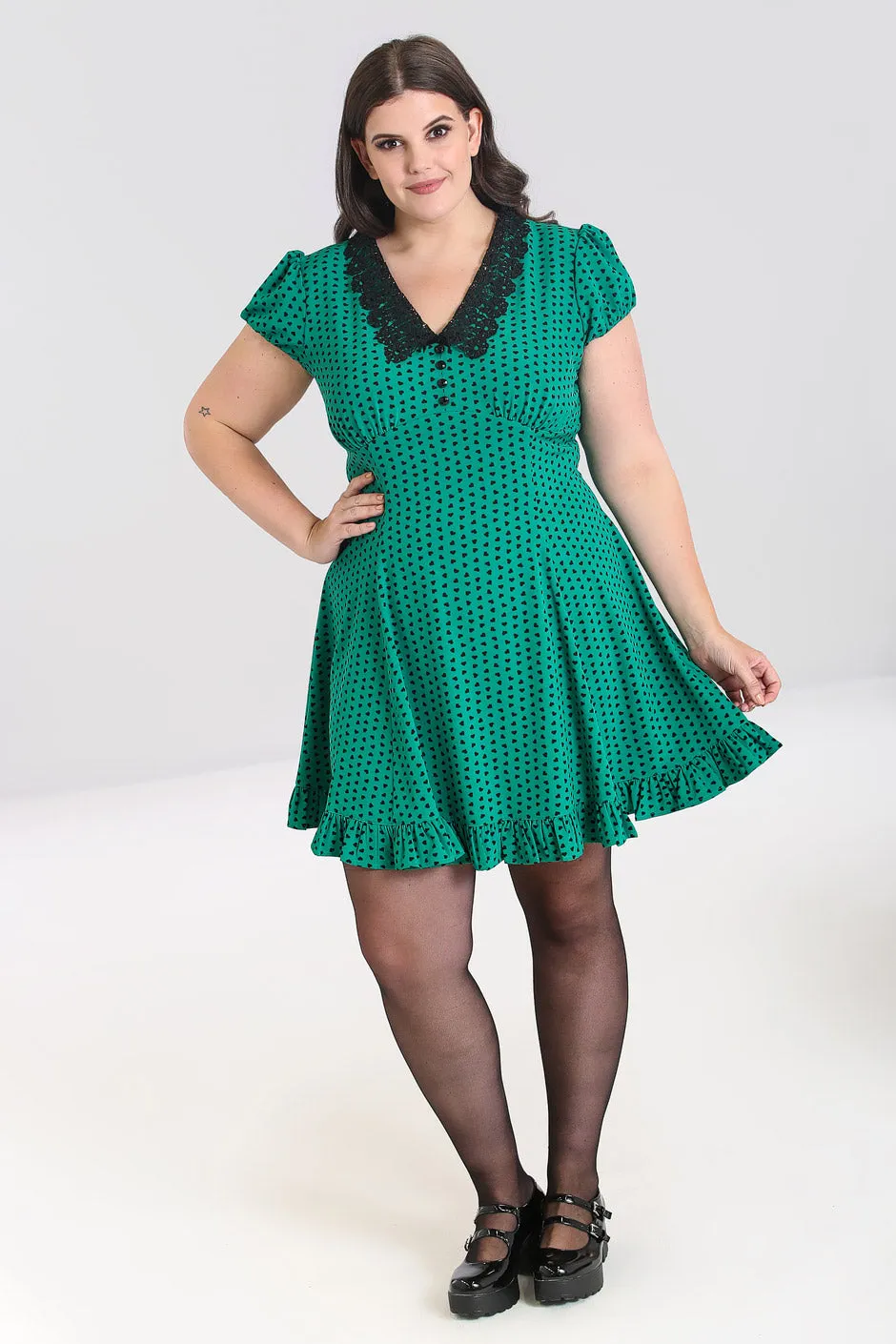 Paradisum Mini Dress sold by Hell Bunny product image thumbnail 2