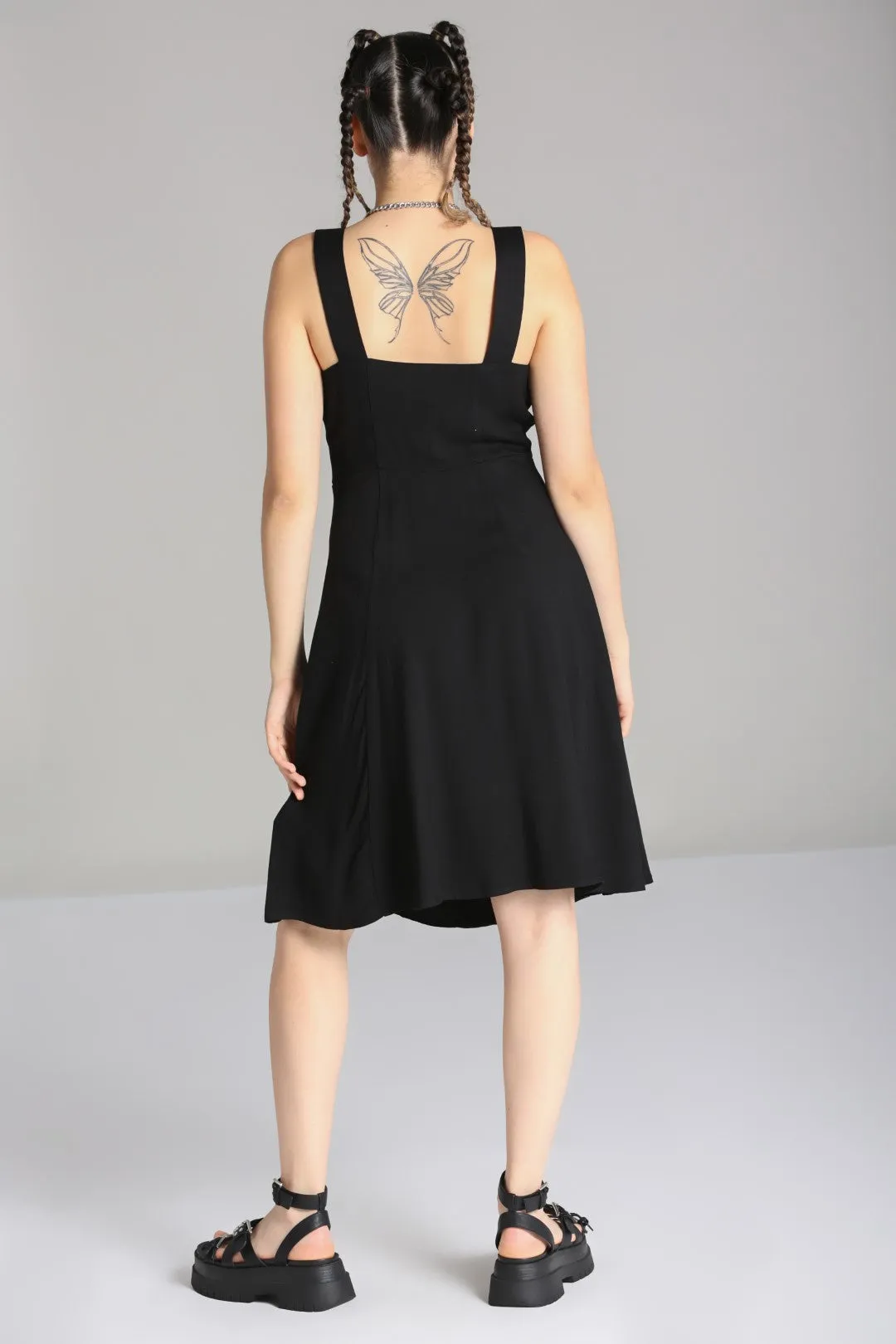 Destroya Knee Dress sold by Hell Bunny product image thumbnail 5