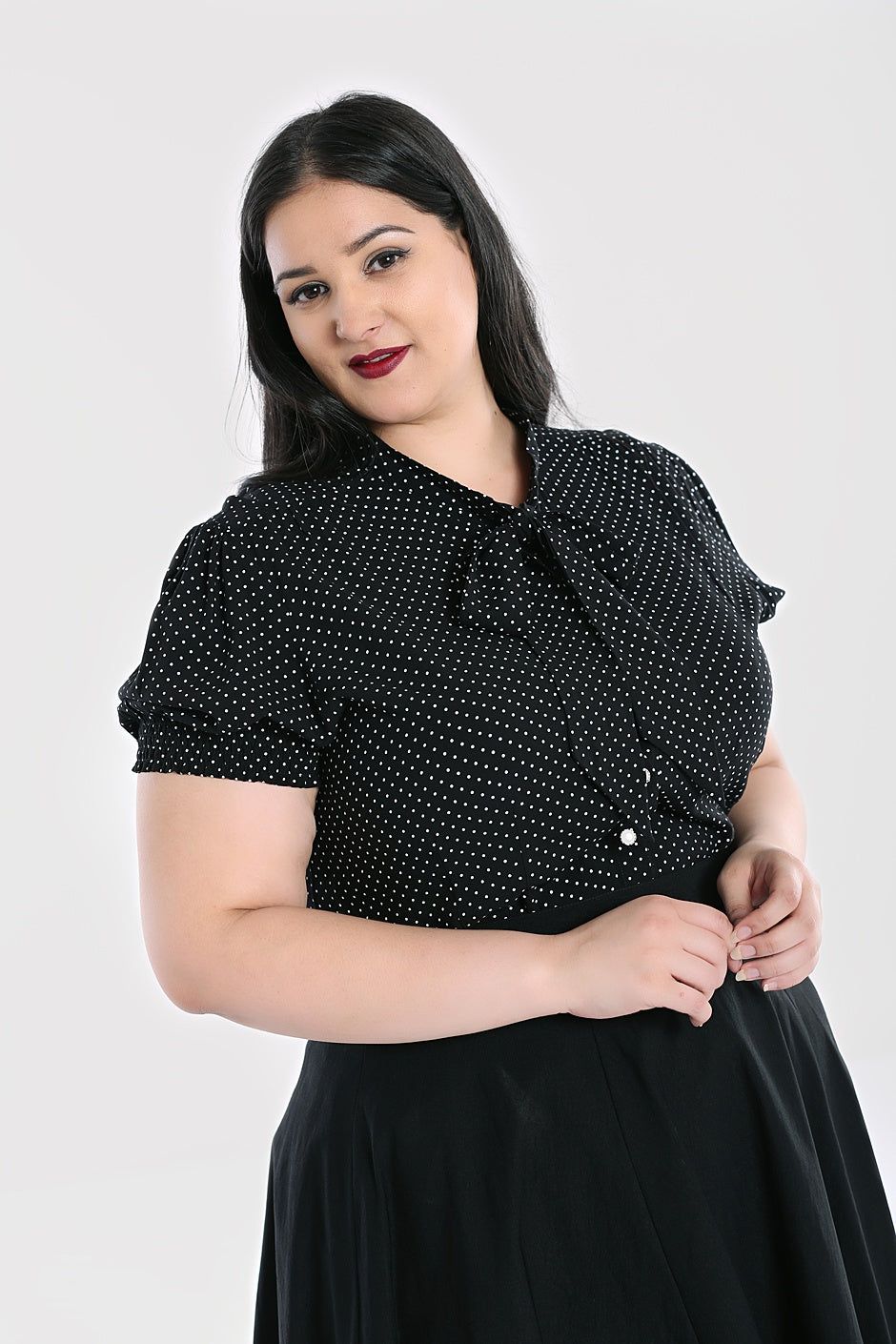 Sophia Blouse sold by Hell Bunny