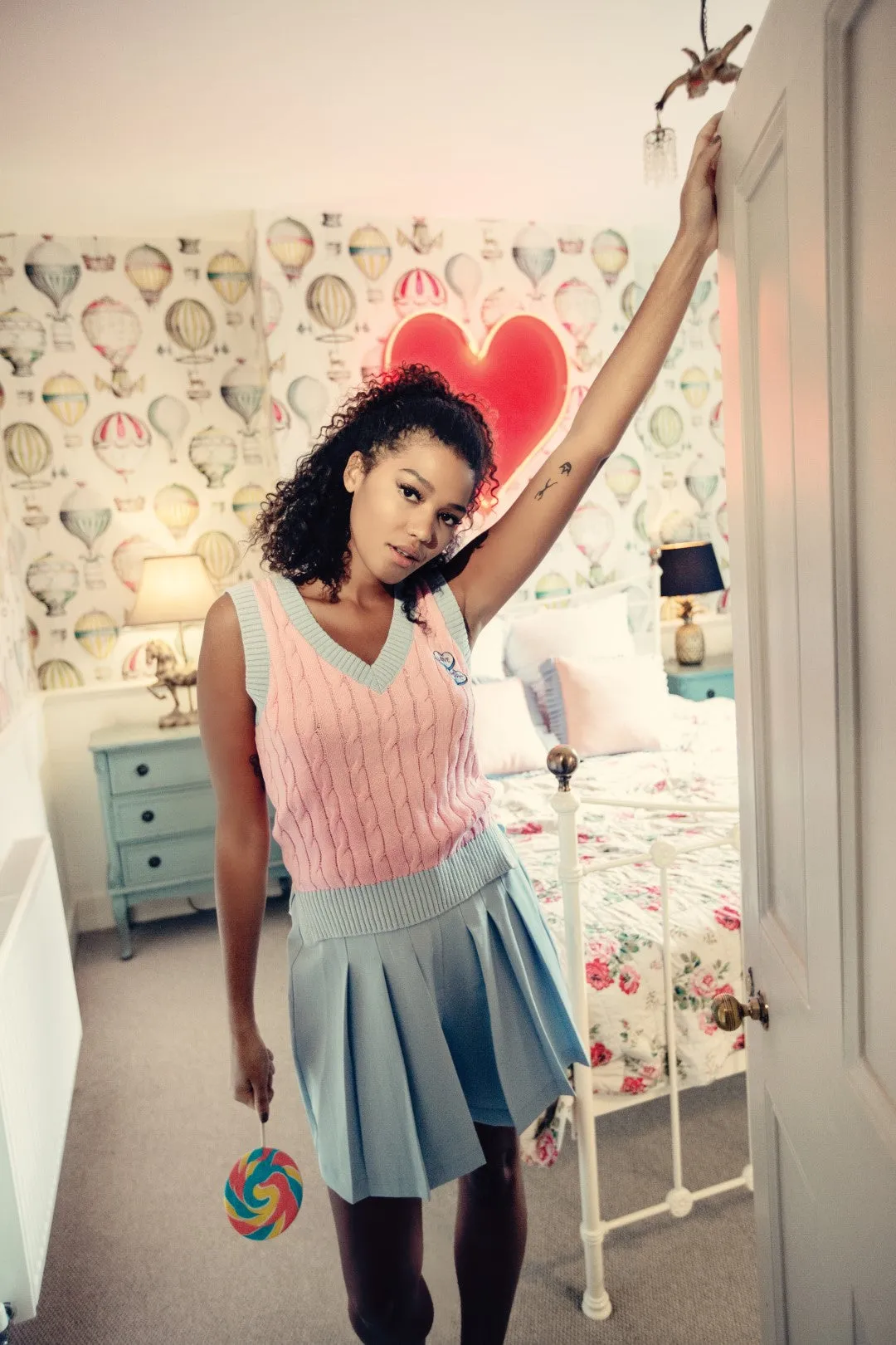 Love Nope Vest sold by Hell Bunny product image thumbnail 2