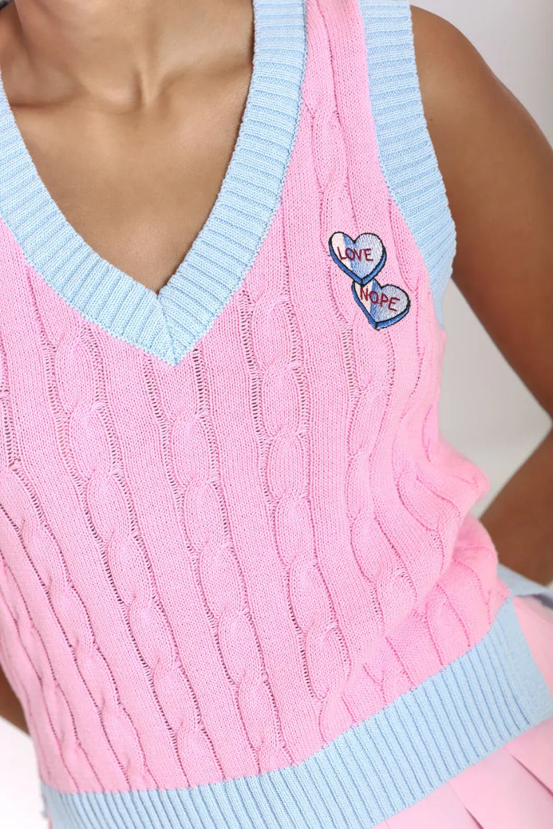 Love Nope Vest sold by Hell Bunny product image thumbnail 4