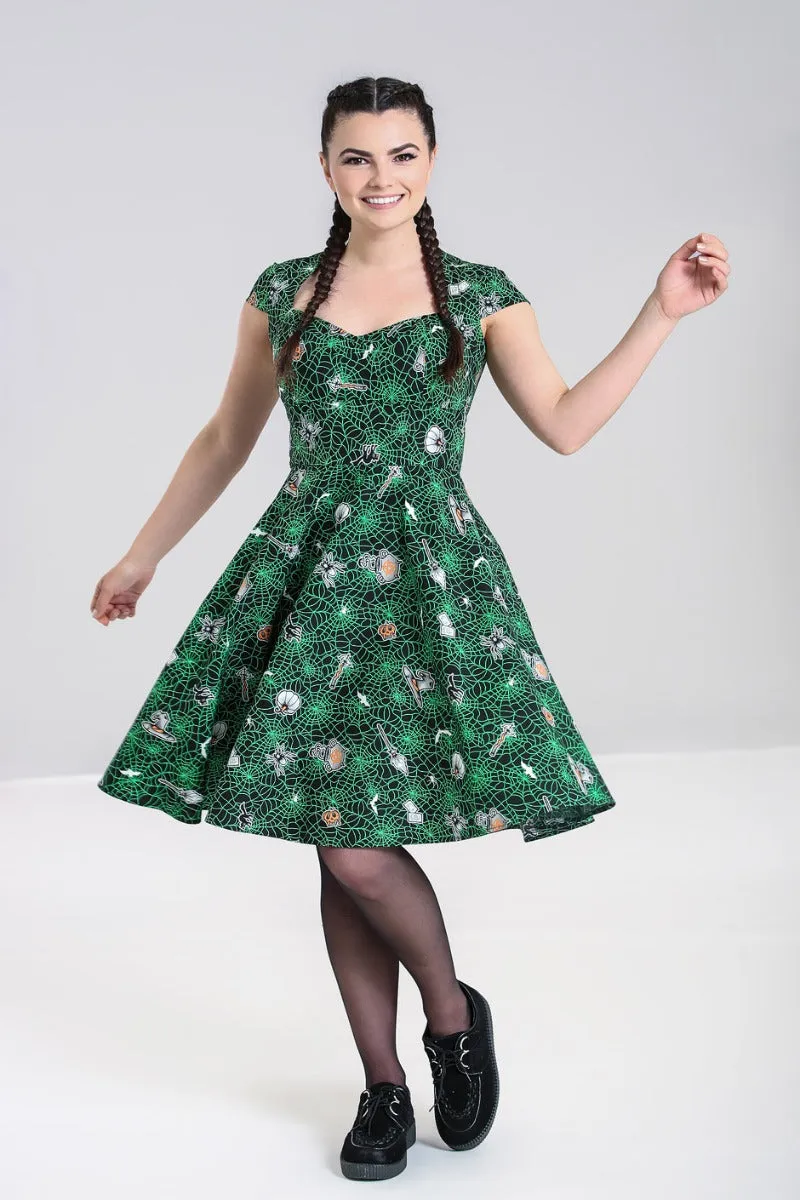 Hex Mid Dress sold by Hell Bunny product image thumbnail 2