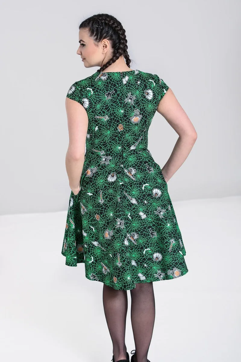 Hex Mid Dress sold by Hell Bunny product image thumbnail 3