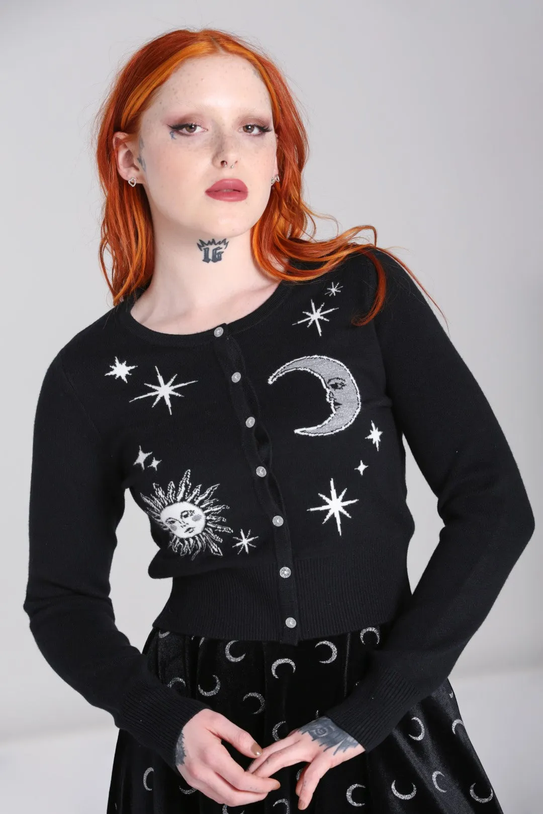 Solaris Cardigan sold by Hell Bunny