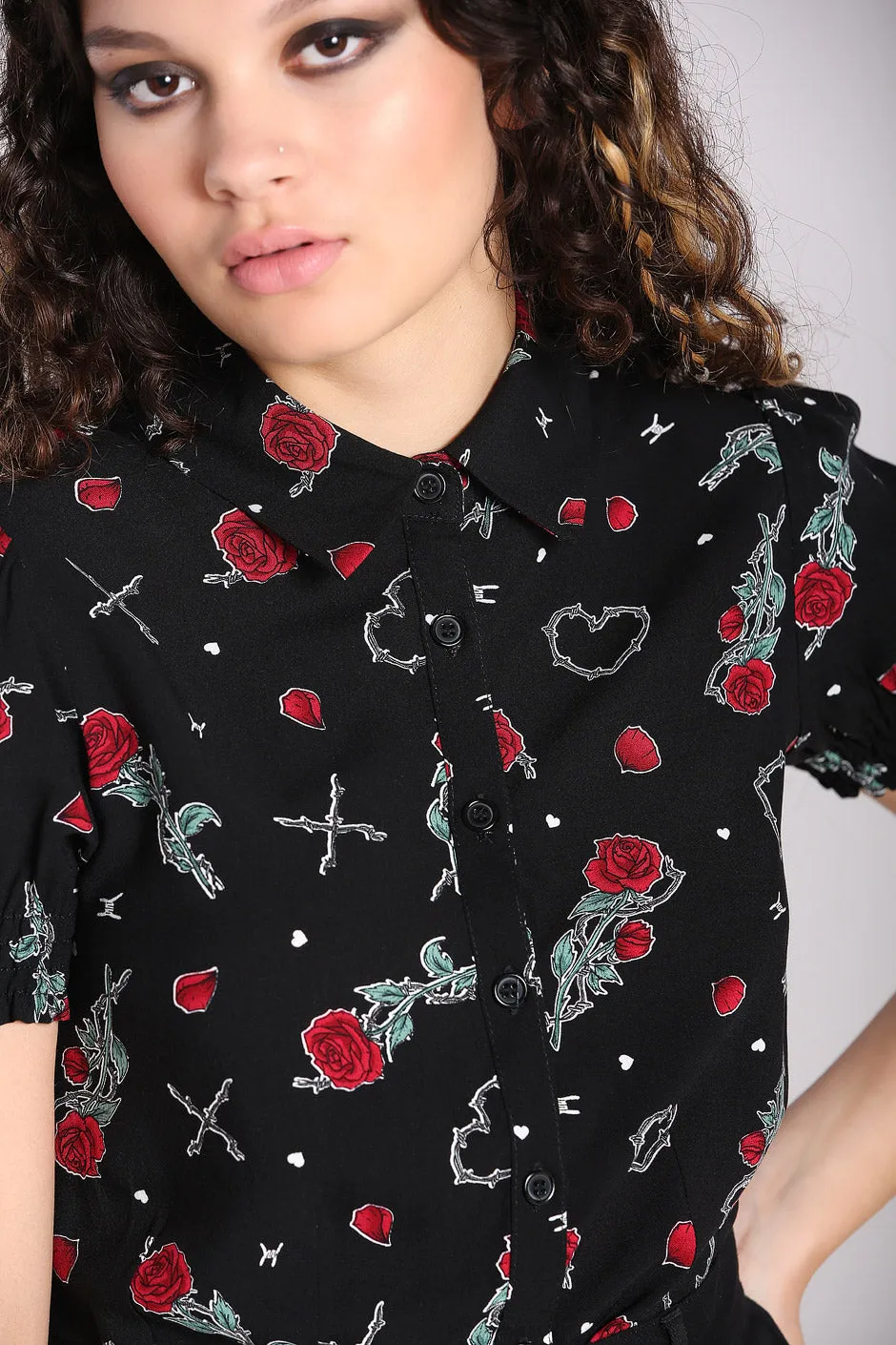 Zoey Blouse sold by Hell Bunny product image thumbnail 4