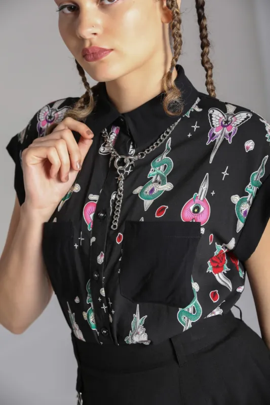 Cersei Shirt sold by Hell Bunny