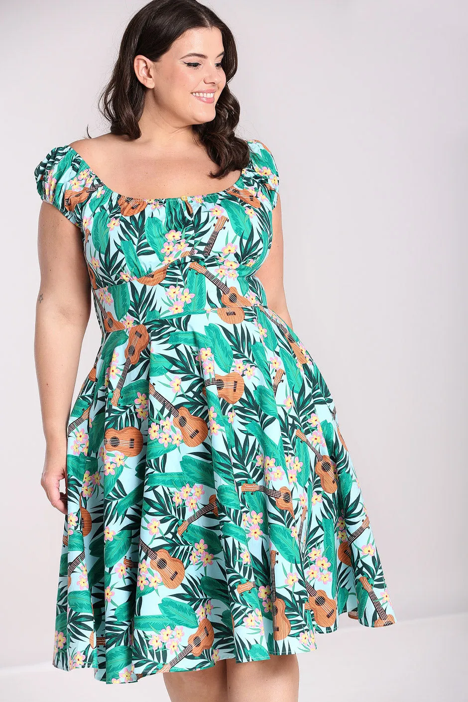 Ukulele Dress sold by Hell Bunny product image thumbnail 2