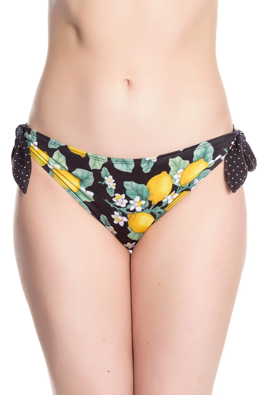 Lemonade Bikini Pants sold by Hell Bunny