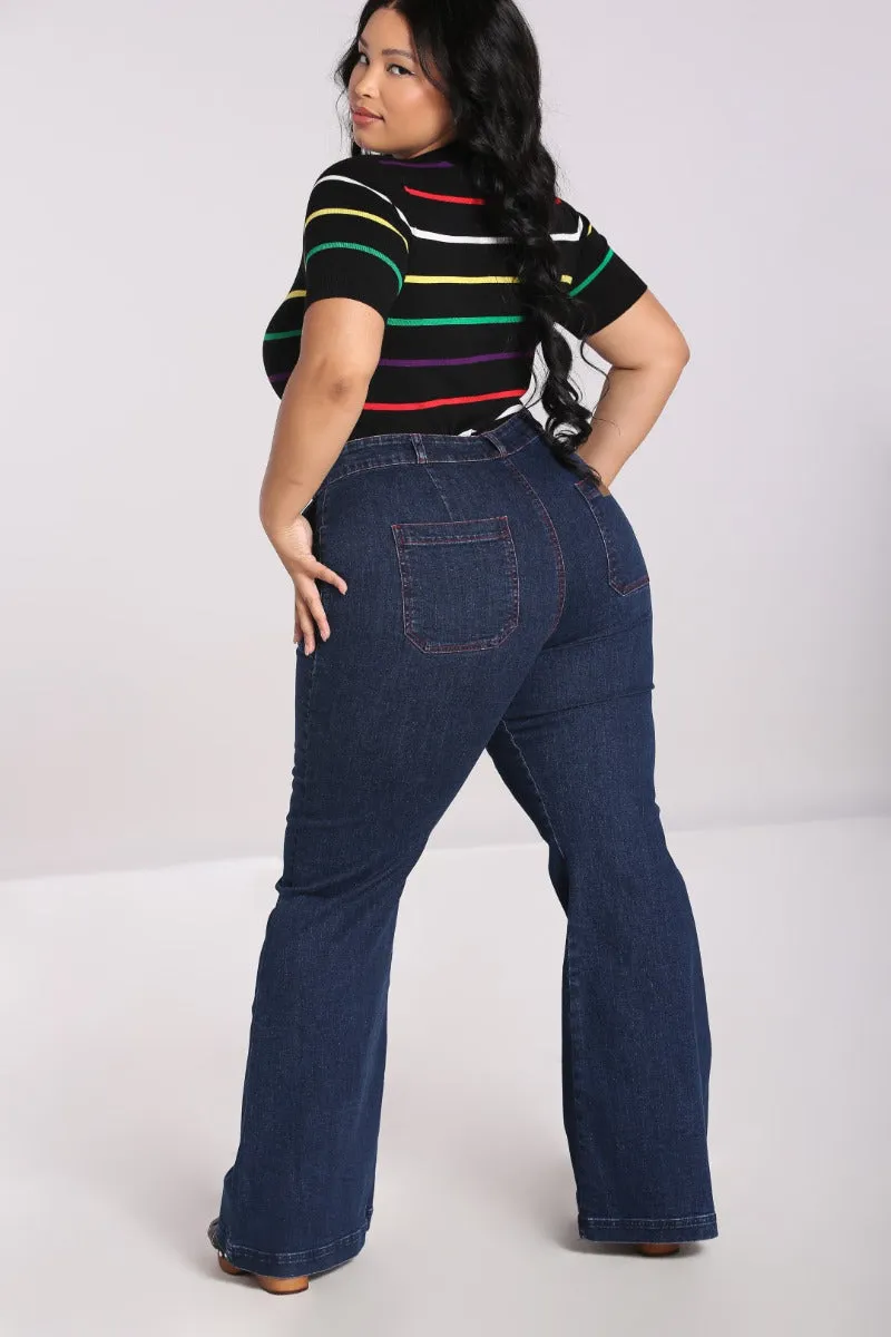 Jaclyn Jeans sold by Hell Bunny product image thumbnail 2