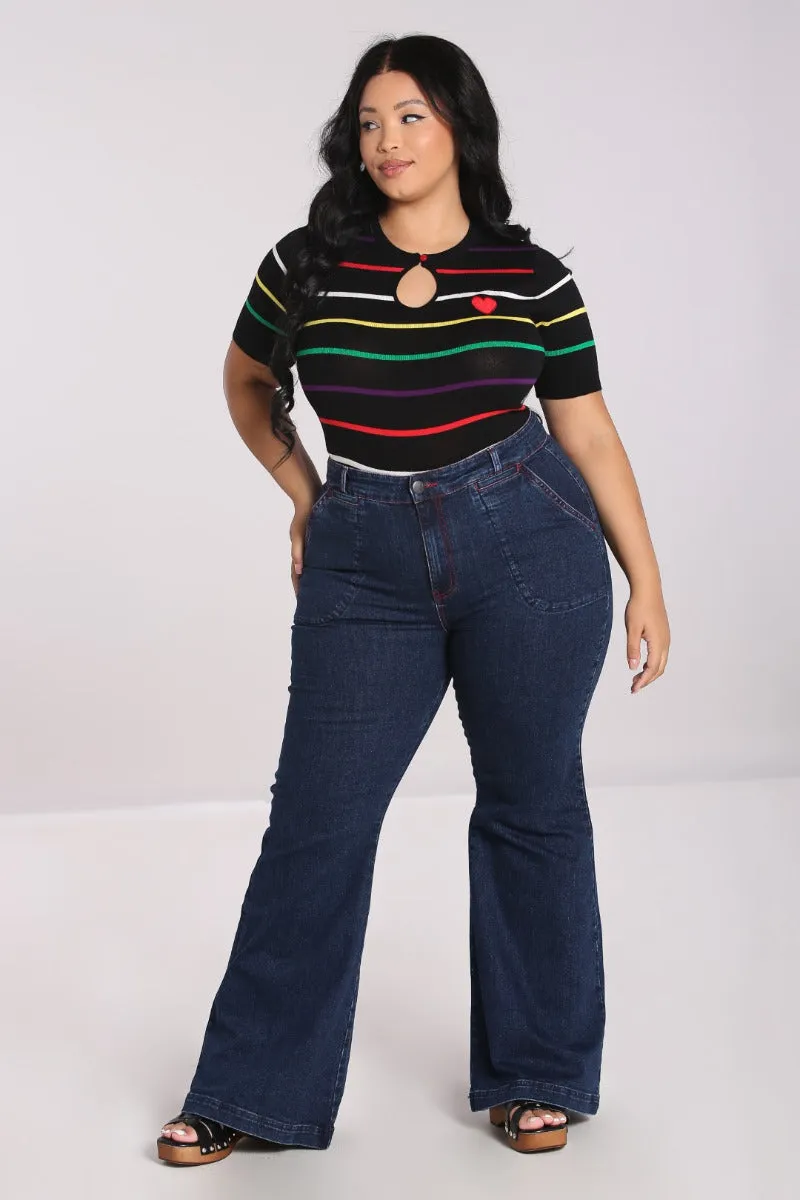 Jaclyn Jeans sold by Hell Bunny product image thumbnail 4