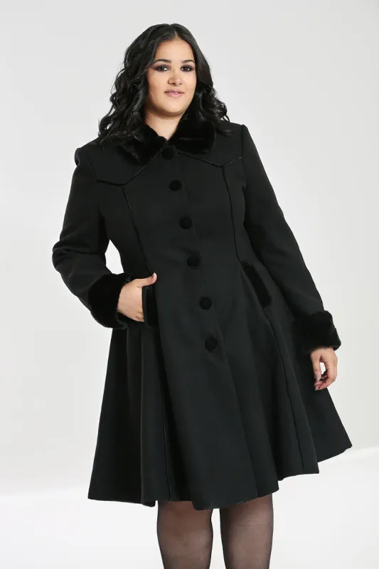 Olwin Coat sold by Hell Bunny