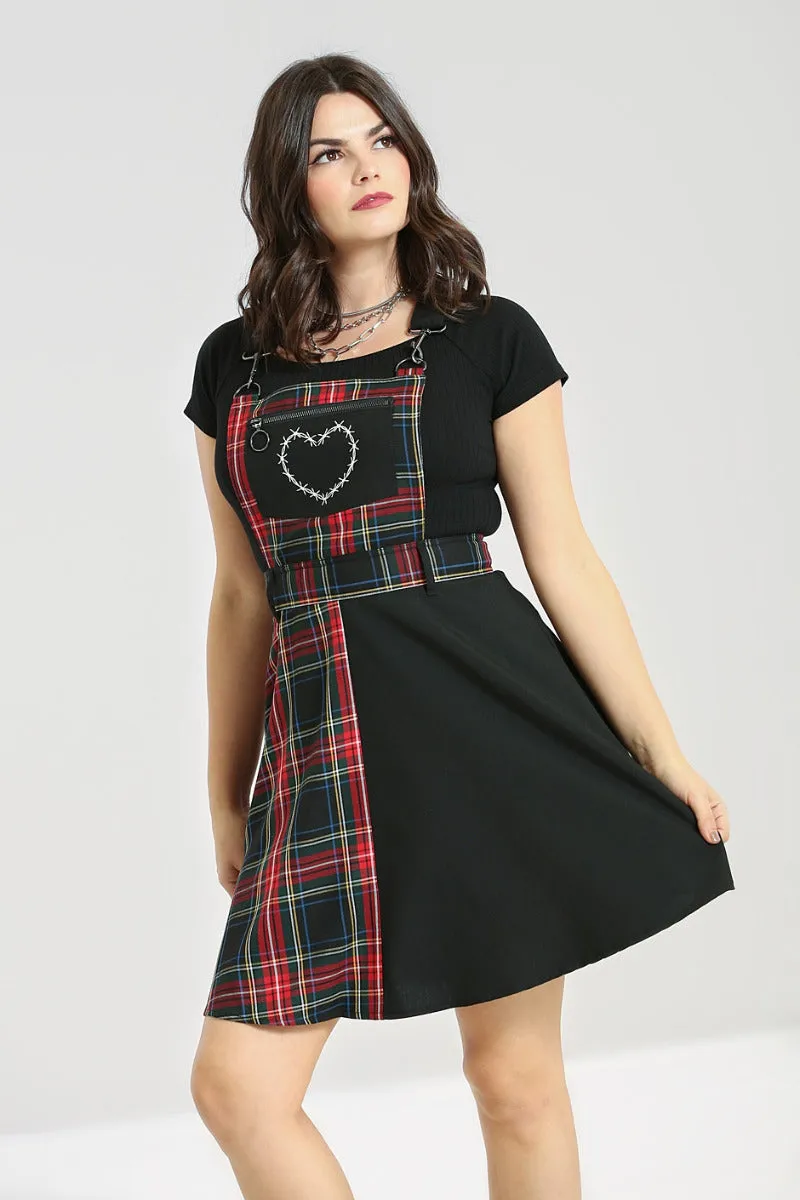 Heather Pinafore Dress sold by Hell Bunny product image thumbnail 4