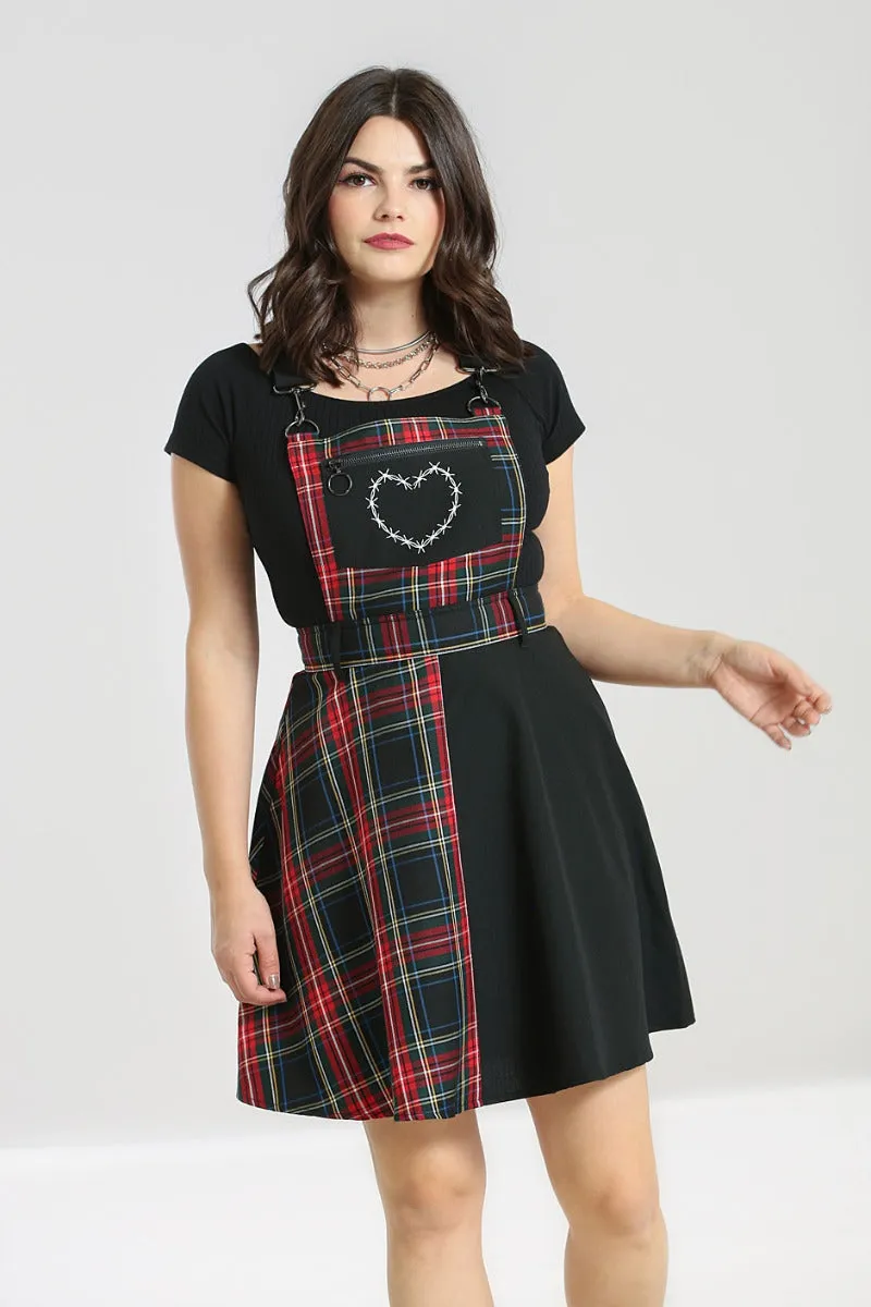 Heather Pinafore Dress sold by Hell Bunny product image thumbnail 5