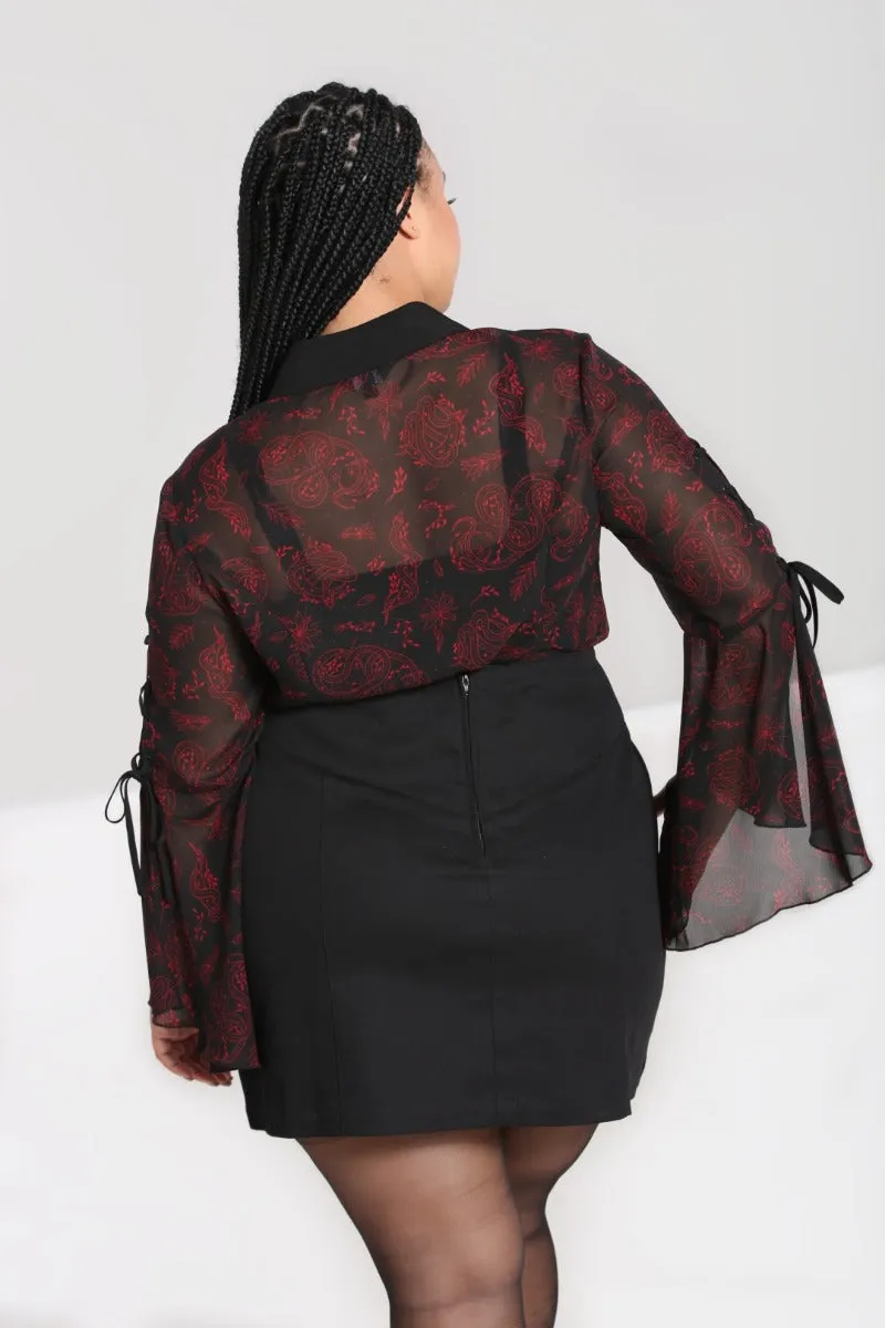 Clarice Blouse sold by Hell Bunny product image thumbnail 2