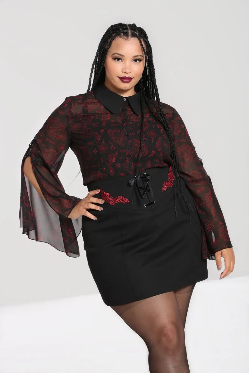 Clarice Blouse sold by Hell Bunny product image thumbnail 3