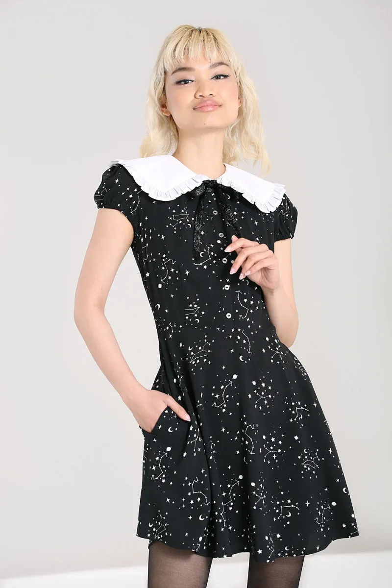 Zodiac Mini Dress sold by Hell Bunny