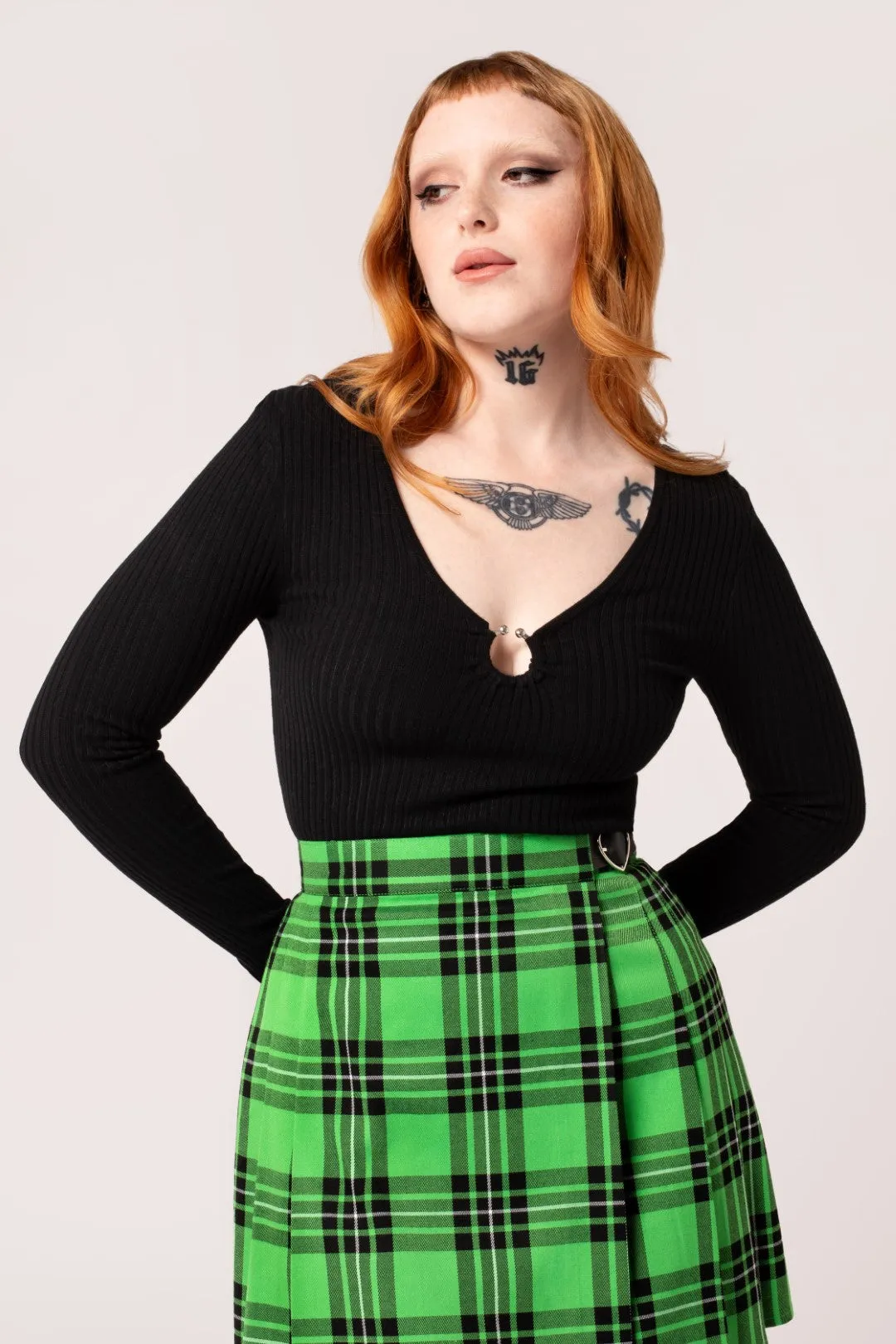 Death Or Glory Top sold by Hell Bunny product image thumbnail 5