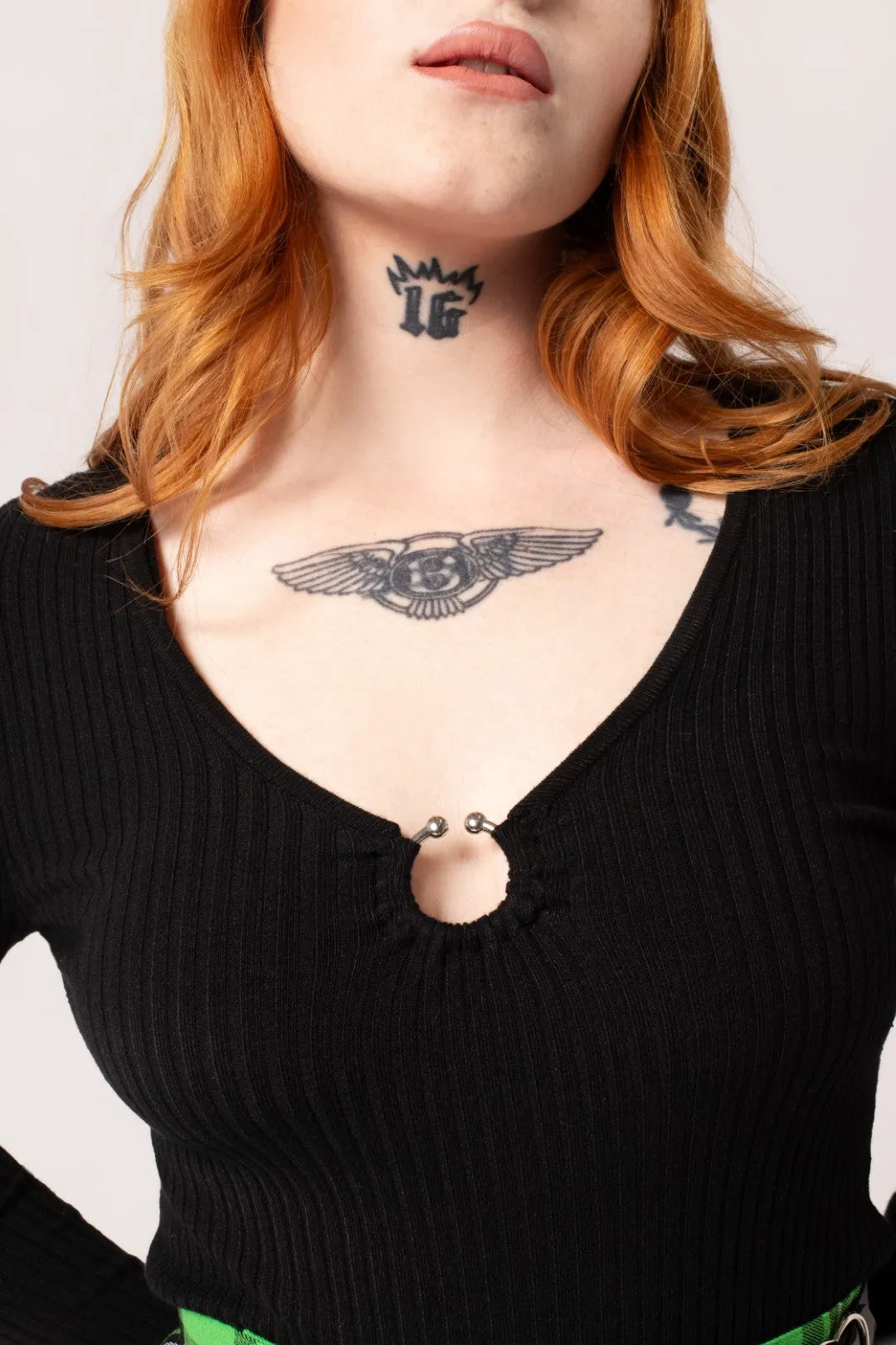 Death Or Glory Top sold by Hell Bunny product image thumbnail 4