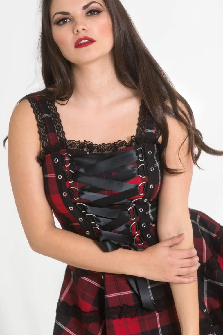 Harley Tartan Dress sold by Hell Bunny product image thumbnail 3