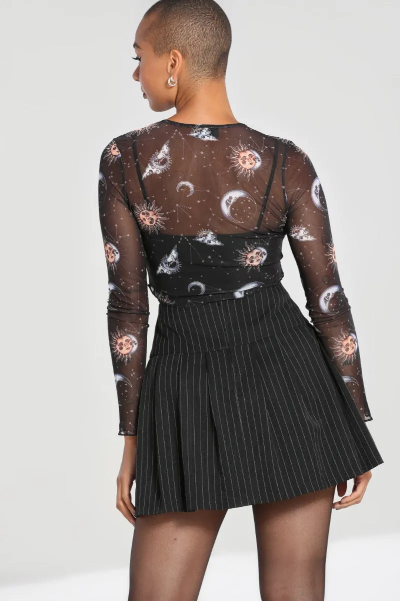 Wolfie Mini Skirt sold by Hell Bunny product image thumbnail 2