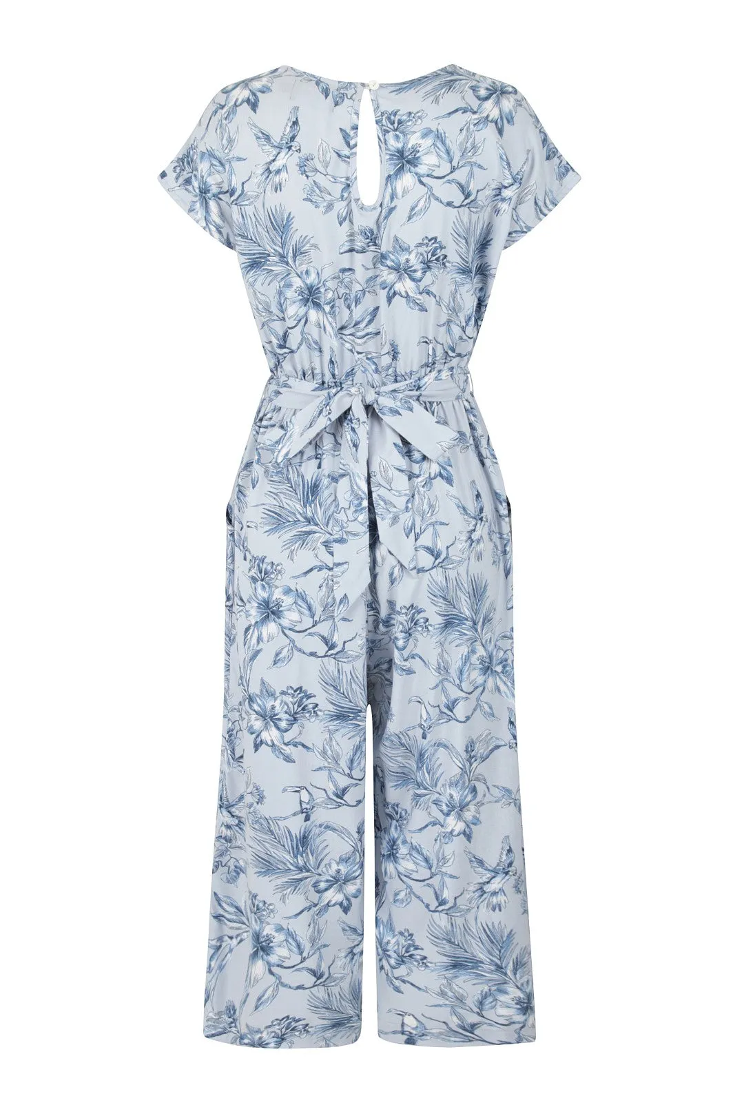 Brasilia Jumpsuit Blue sold by Hell Bunny product image thumbnail 5