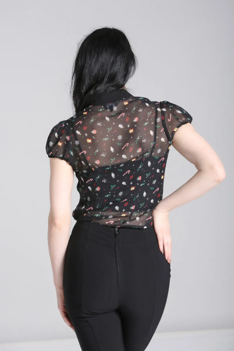 Natalie Blouse sold by Hell Bunny product image thumbnail 2