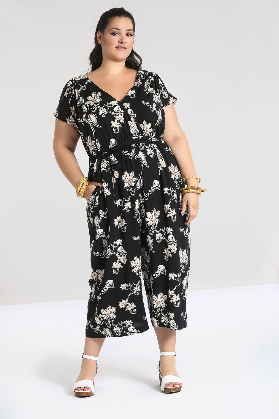 Sagano Jumpsuit sold by Hell Bunny product image thumbnail 2