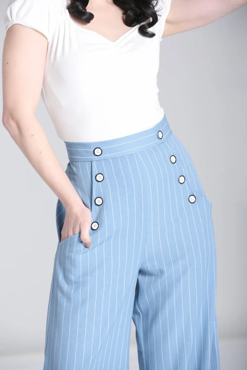 Caspian Swing Trousers sold by Hell Bunny product image thumbnail 3