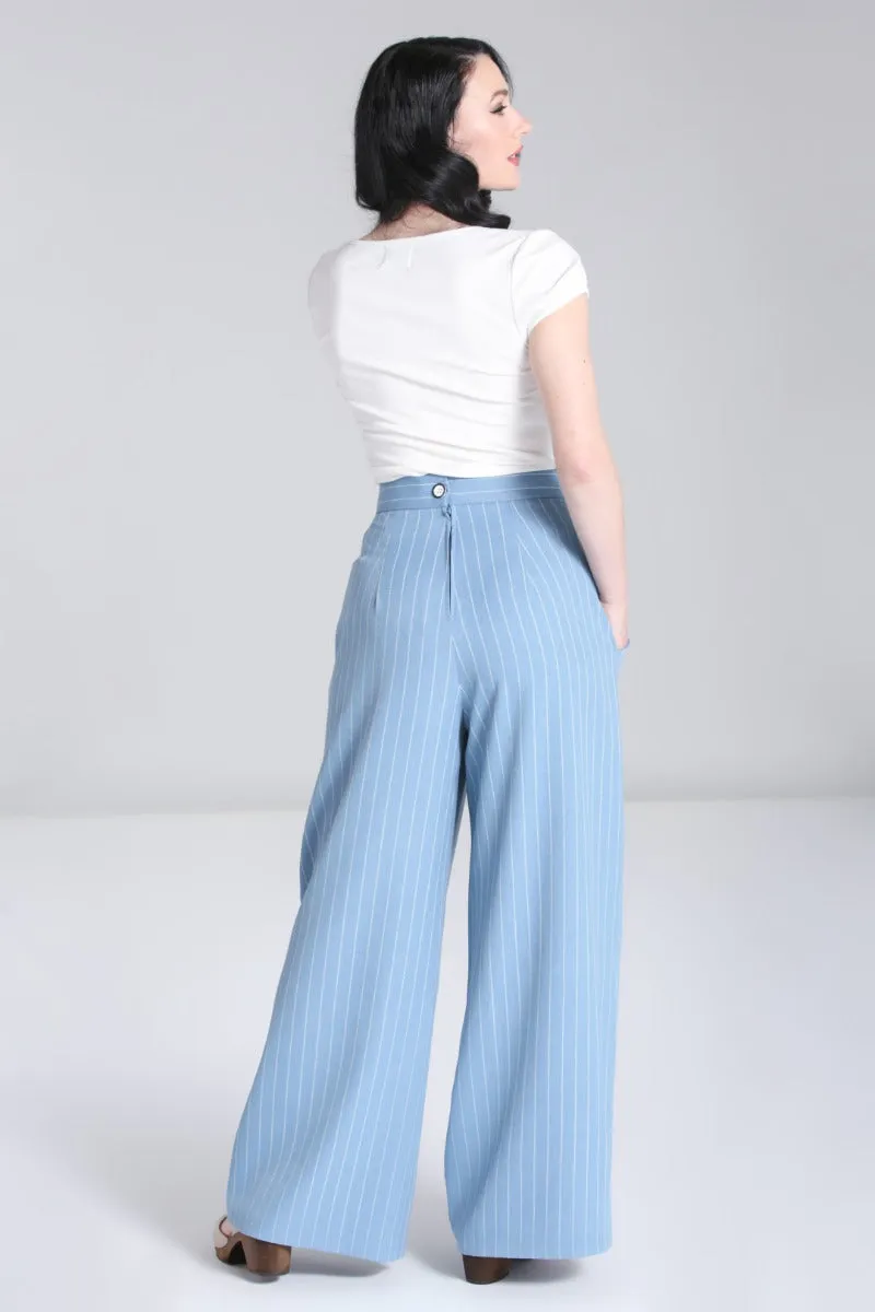 Caspian Swing Trousers sold by Hell Bunny product image thumbnail 2