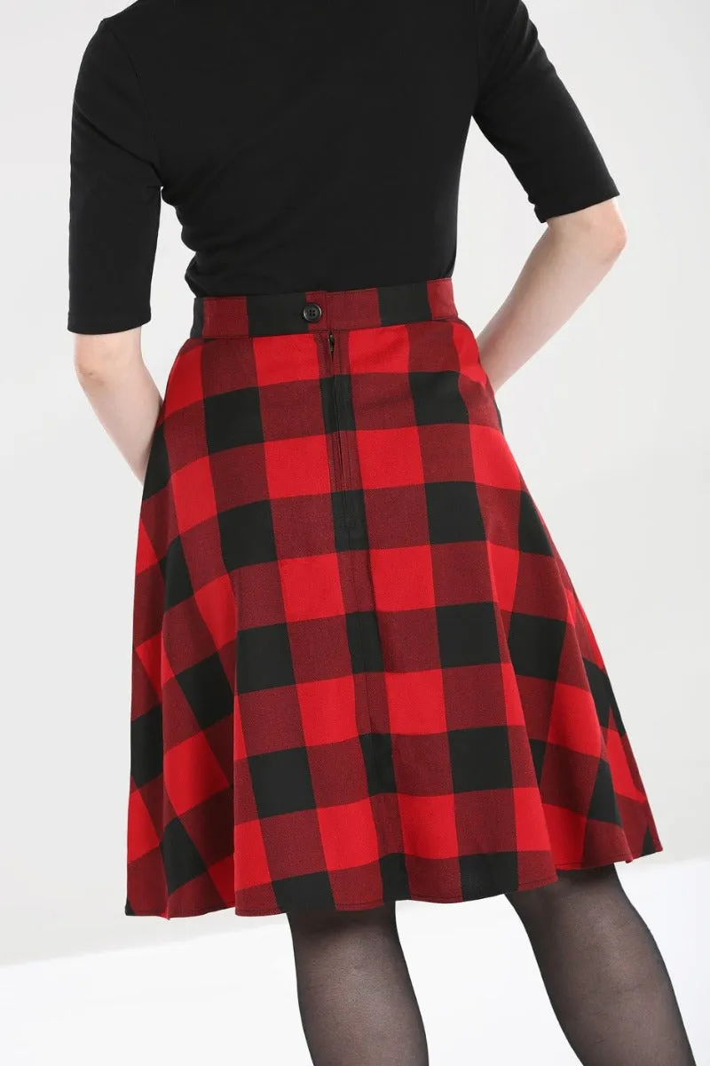 Teen Spirit Mid Skirt sold by Hell Bunny product image thumbnail 3